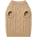 Hbmxf Pet Knit Sweater Acrylic Blend Beige Size S